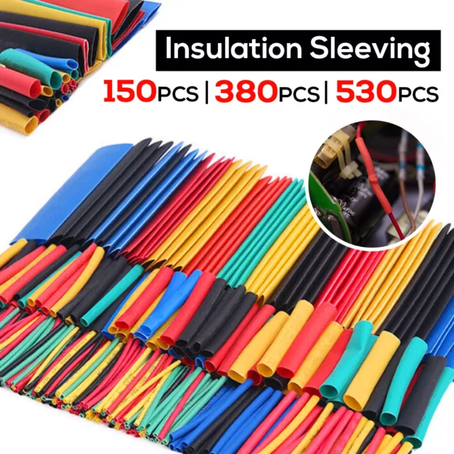 Heat Shrink Heatshrink Wire Cable Tubing Tube Solder Sleeving Sleeve Wrap BULK