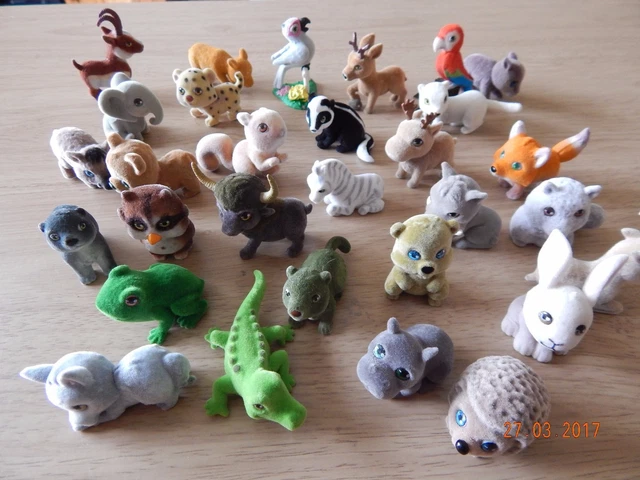 ANIMALS! JUNGLE IN MY POCKET Woodland Friends! 15 figures! Animal