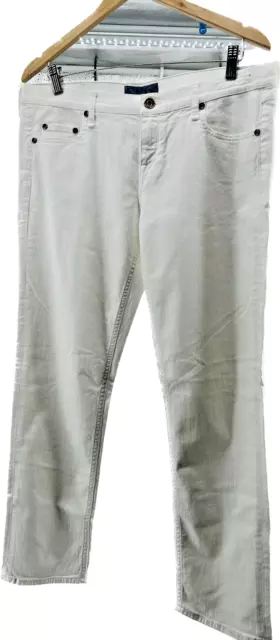 Pantalon jeans blanc  "vintage" JACOB COHËN taille 30 (Taille US)