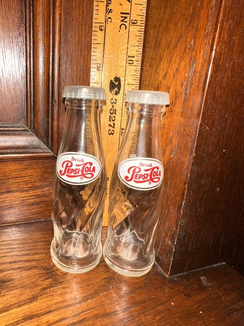 Vintage Pepsi Bottles Salt andSalt and Pepper Shakers Promotional item