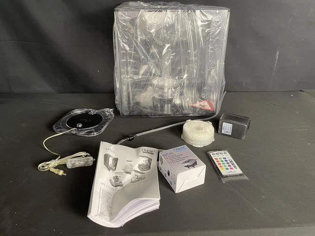 Oase BiOrb Cube 30L Black Fish Tank New Please Read 2