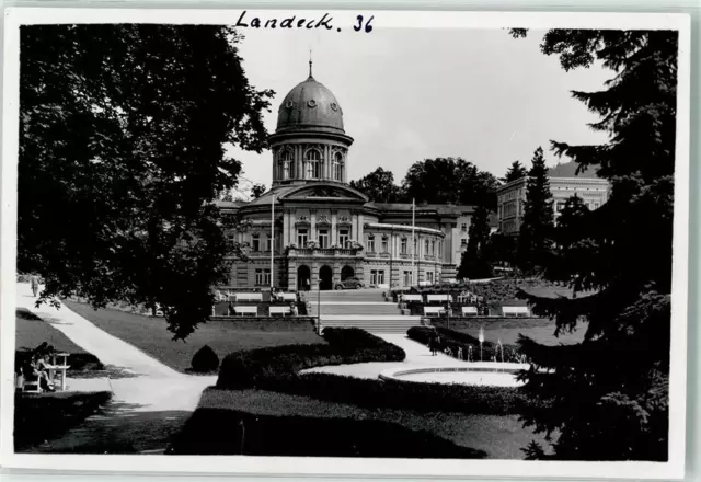 339539481 - Baño Landeck lugar escrito a mano Marienbad Bad Landeck / Ladek Zdroj