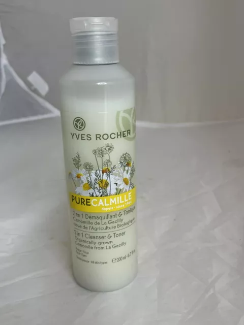 Yves Rocher PURE CALMILLE 2 In 1 Cleanser And Toner
