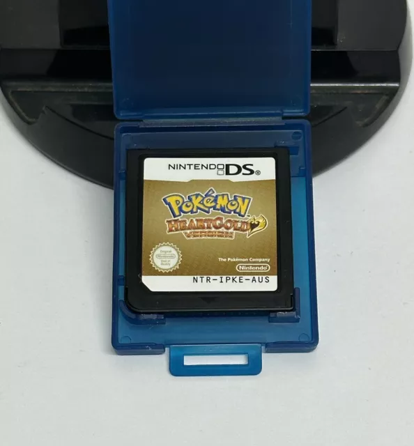 Pokemon HeartGold Version Nintendo DS Game Case Authentic Cartridge Heart  Gold