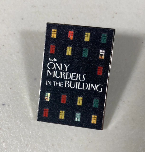 Only Murders in the Buildings Hulu Pin SDCC 2023 San Diego Comic Con Exclusive
