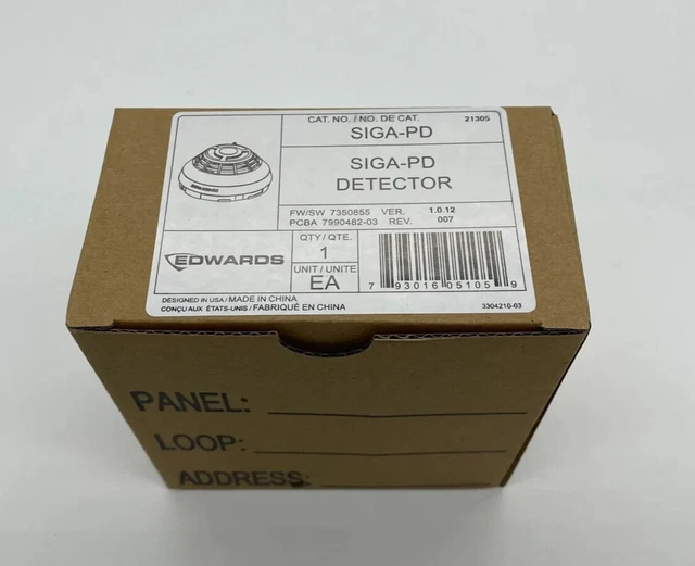 DÉTECTEUR DE FUMÉE PHOTOÉLECTRIQUE INTELLIGENT EDWARDS EST