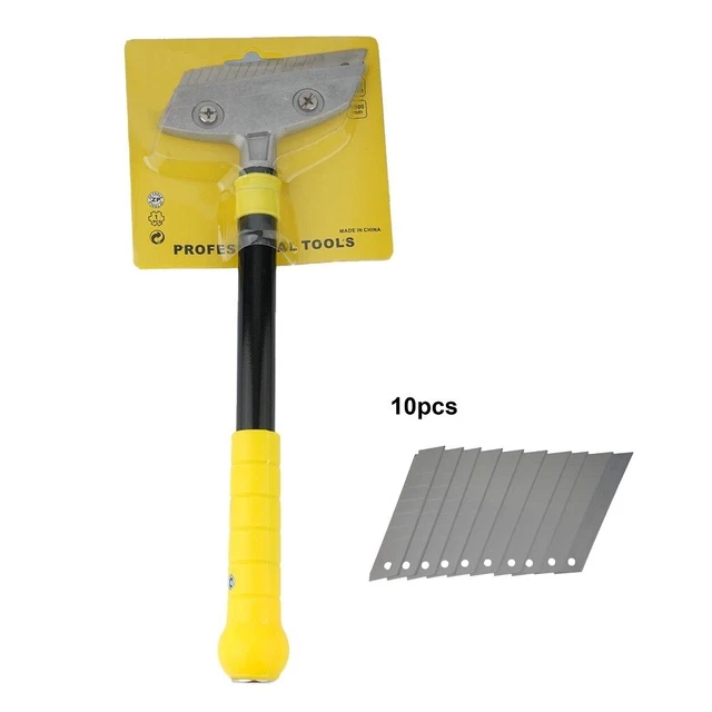 Tout Neuf for Verre Rasoir Lame Grattoir 100mm ABS Alliage Aluminium Jardin