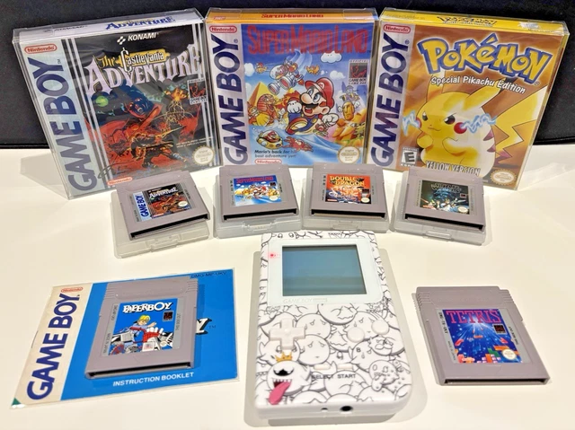 PAQUETE DE CONSOLA de Bolsillo Oficial Nintendo Gameboy Juegos