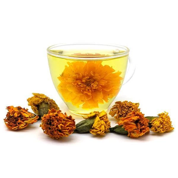 Organic Dried Calendula Marigold Yellow Flower Petals Pure Loose Herbal Tea New