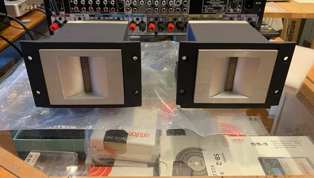 Tweeters In Box 2pcs 10W 20W Ribbon Tweeter Speaker 6Ohm 86dB