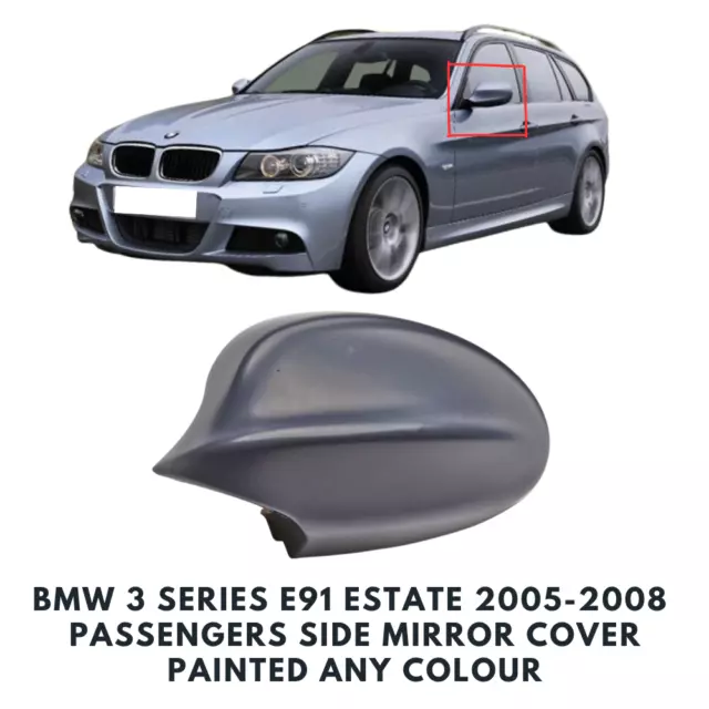 Rétroviseur Miroir Housse Peint Pour BMW 1 Série E82 Coupé 2007-2014 Côté  Droit