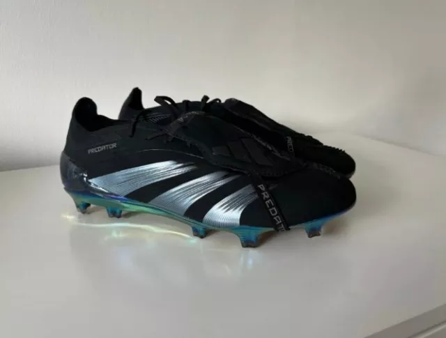 NEW BLACKOUT Adidas PREDATOR Elite FT FG Boots New with Box Sizes - UK6 - UK7.5