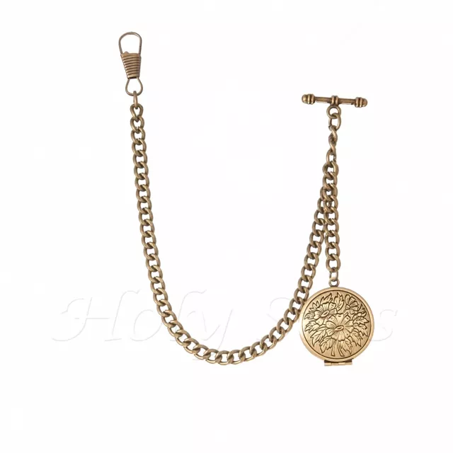 PEAKY BLINDERS BRAND New Bronze Single Albert Pocket Watch Fob