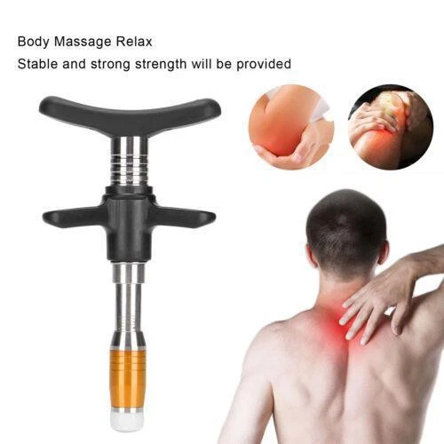 Masajeador quiropráctico de corrección de columna vertebral - herramienta de ajuste manual para terapia