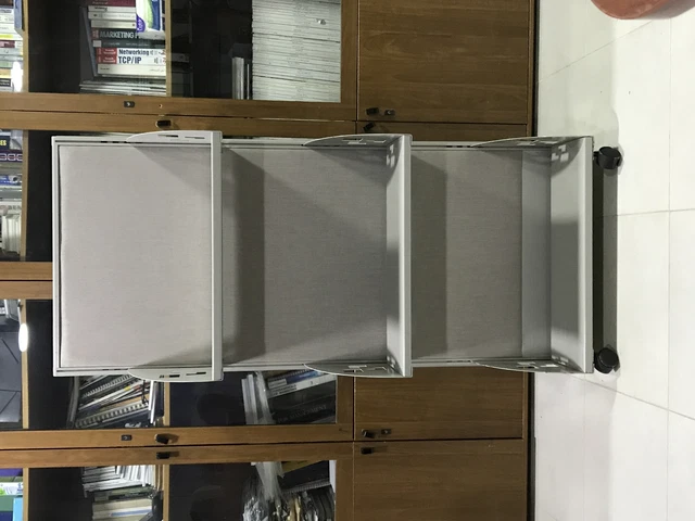 Fully Fabric Cubicles Movable Room Divider 36"x 54"