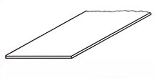 Plastruct SSS-101 (91101) 8 x 0.3mm(0.010") x 175mm x 300mm White Styrene Sheets