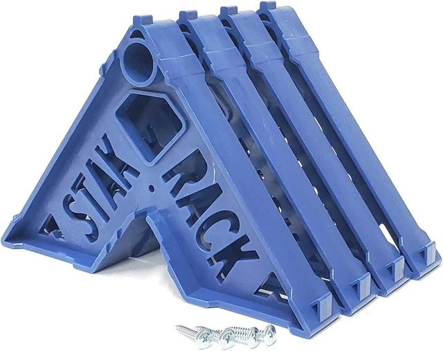Stak Rack | 6 in 1 Painter's Accessory Supplemental Set (Pack of 4), BLUE