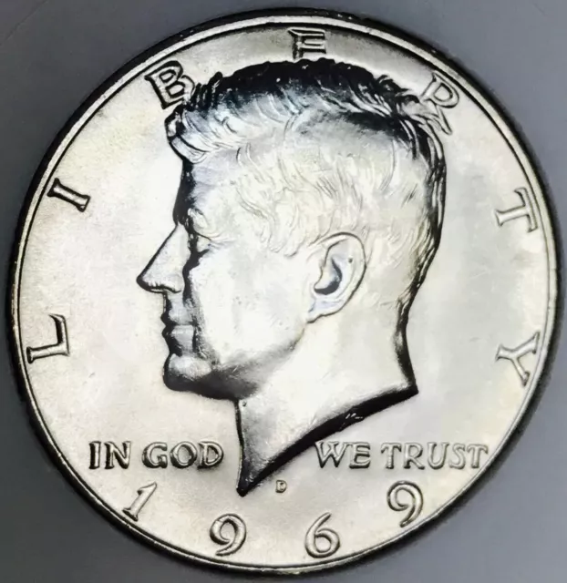 ⭐️1969⭐️Silver⭐️Kennedy Proof-Like ⭐️Exceptional Piece⭐️Superb Gem Bu+Wow⭐️