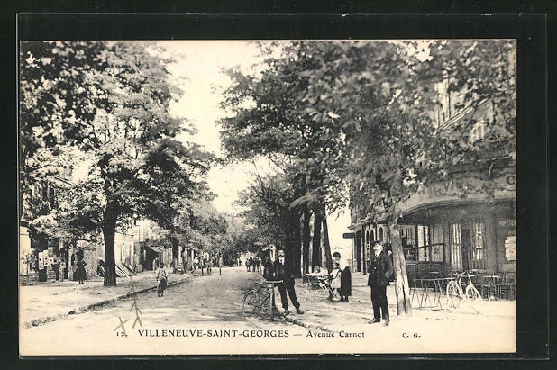 CPA Villeneuve-Saint-Georges, Avenue Carnot