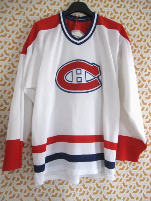 Maillot Hockey Canadiens de Montréal CCM Ice Jersey Canada vintage - M