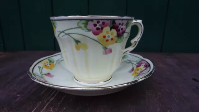 1930s Princess Mary the Princess Royal Crown Staffordshire Birks Cup & Saucer