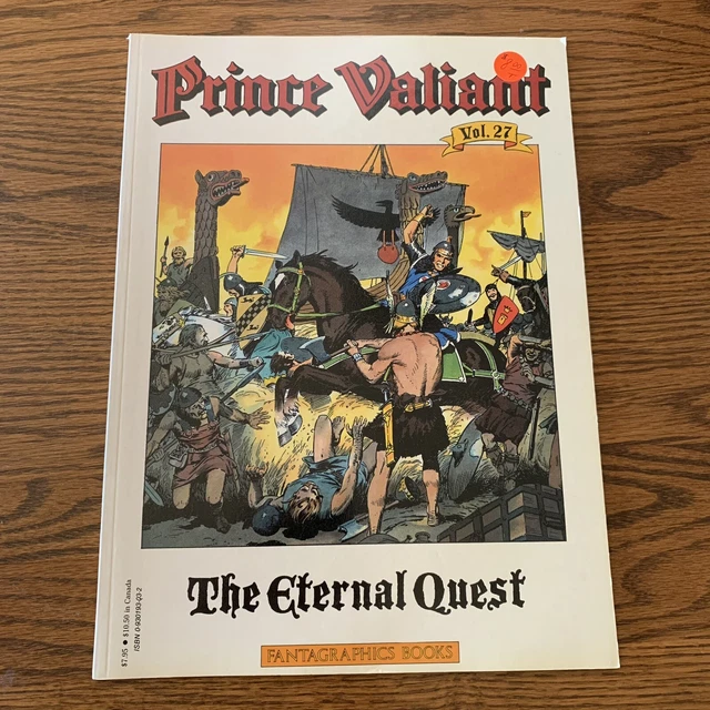 Prince Valiant Volume 27 The Eternal Quest Fantagraphics Oversized Paperback