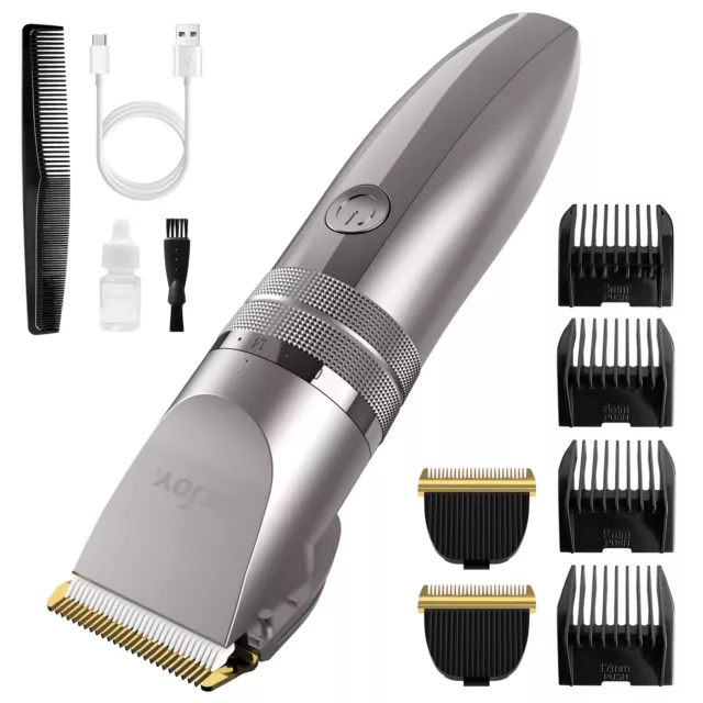 SEJOY Professional Electric Hair Clippers Rechargeable Beard Trimmer Haircut Kit