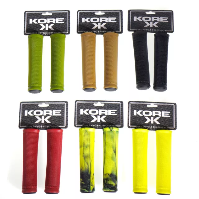 Kore Rivera Grips Light Weight Bike handlebar Grip BMX MTB Dirt Jump135mm