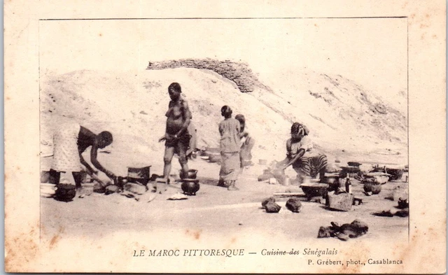 MAROC SCENES ET TYPES Carte postale ancienne [REF 49504]