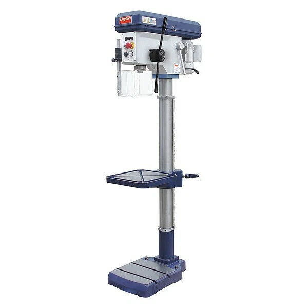 NEW! Dayton Floor Drill Press, Belt Drive, 1 hp, 115 V, 16 in Swing, 12 Speed!! NEW! Dayton Floor Drill Press, Belt Drive, 1 hp, 115 V, 16 in Swing, 12 Speed!!