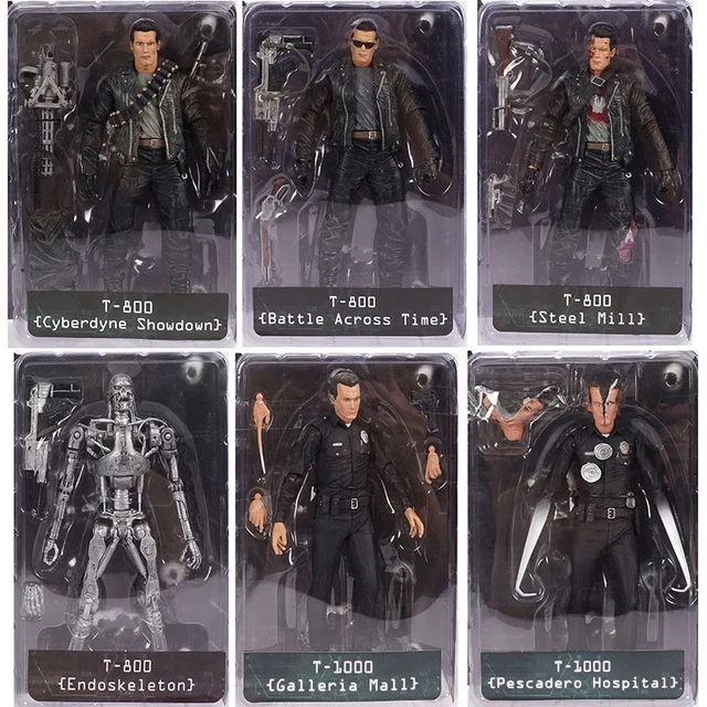 Figurine Terminator T-800 Battle Across Time 18cm PVC - Neuf Scellé - Collection Cinéma