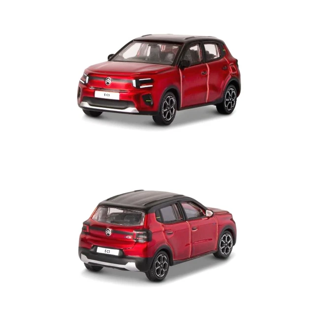 Nouvelle Citroën c3 e-c3 bleu Monte-Carlo 1/64 3inches 2024 - Collection