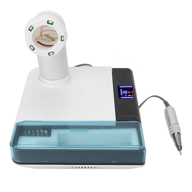 (US Plug) Vacuum Cleaner Dental Vacuum Cleaner LED Light Manicure
