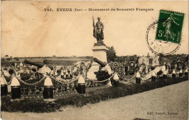 CPA EVREUX - Mon. du Souvenir Fracais (656561)