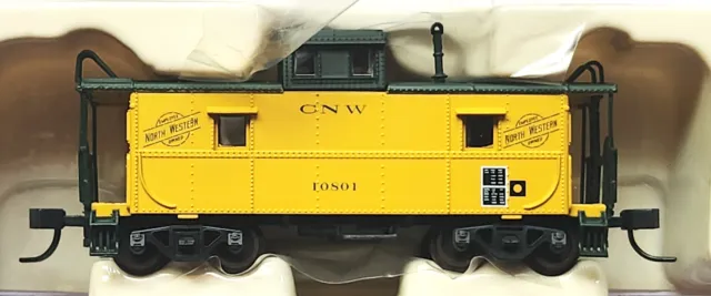Ho Atlas 1134 Trainman Cupola Caboose Chicago & North Western Cnw 10801 New / J5