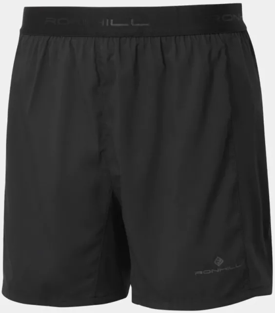 RONHILL TECH Revive 5 Running Shorts, Men's Run Shorts, Black Run Shorts, LP £40