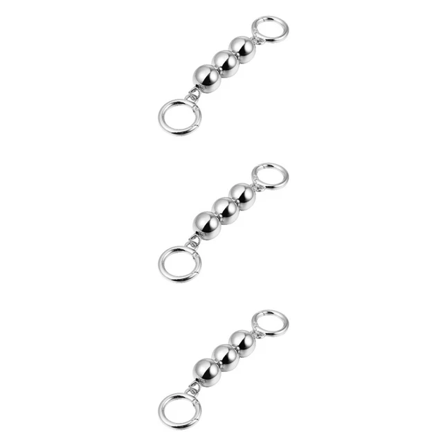 3 PCS Charmes De Sac À Main Ceinture D'extension Portefeuille Filles Embrayage