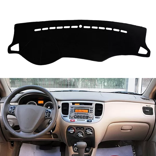 Fit For 06-11 Kia Rio Dashboard Cover Dashmat Dash Mat Pad Sun Shade Carpet Pad