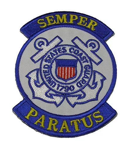 Uscg Coast Guard 1790 Patch Coastie Semper Paratus Maritime Security Defense