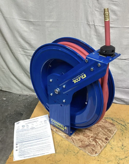 COXREELS EZ-SH-450-RH-BXB Spring Return Hose Reel 50 ft 300 psi