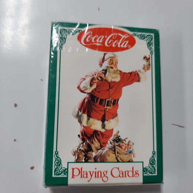 Coca Cola nostalgia playing cards, 1994, new unopened