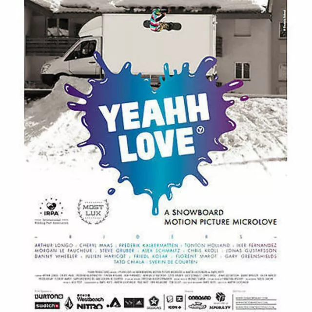 Yeahh Love - Snowboard DVD SALE