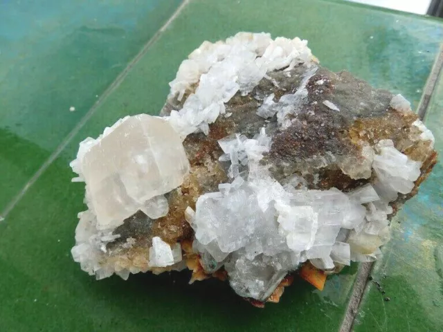 Minerales " Fantasticos Cristales De Barita+Calcita De Mina Moscona  -  12A17 "