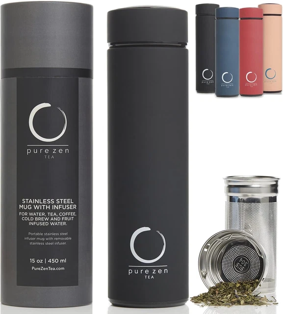Thermos with Infuser - Stainless Steel Insulated Tea Infuser