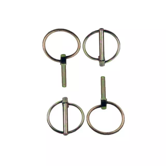 Lynch Pins 10mm Linch Pin Trailers tipper livestock commercial plated 4 Pack