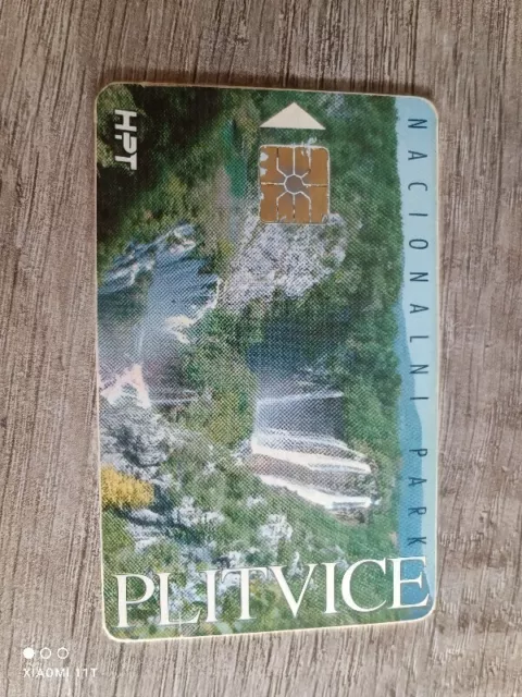 Phonecard chip Croatia from 1994 LOT