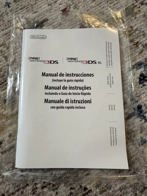 Nintendo 3DS XL manuale operativo