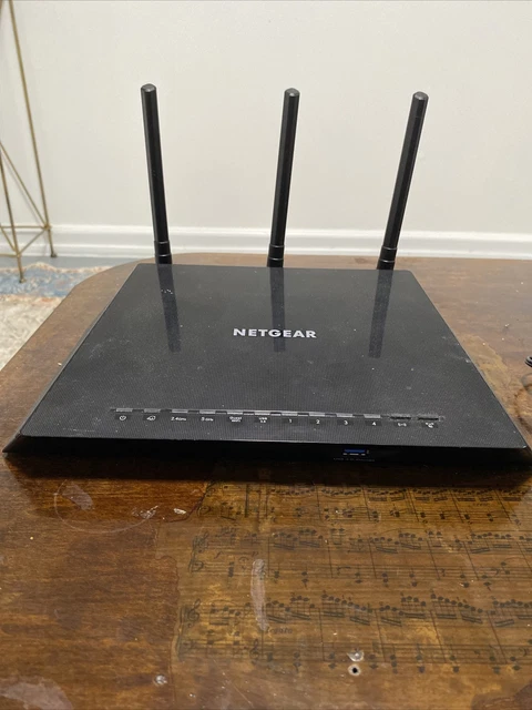 Netgear AC1750 R6400-100NAS 1300 Mbps 4-Port Gigabit Wireless AC Router