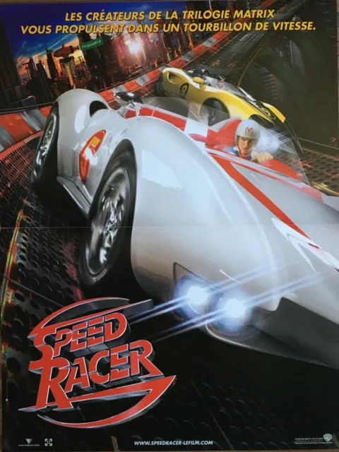 Affiche Cinéma SPEED RACER 40x60cm Poster / Wachowski / Emile Hirsch