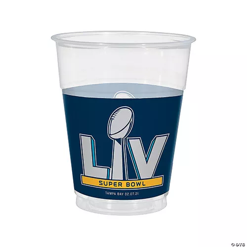 Super Bowl LV Plastic Cup, 16 Oz
